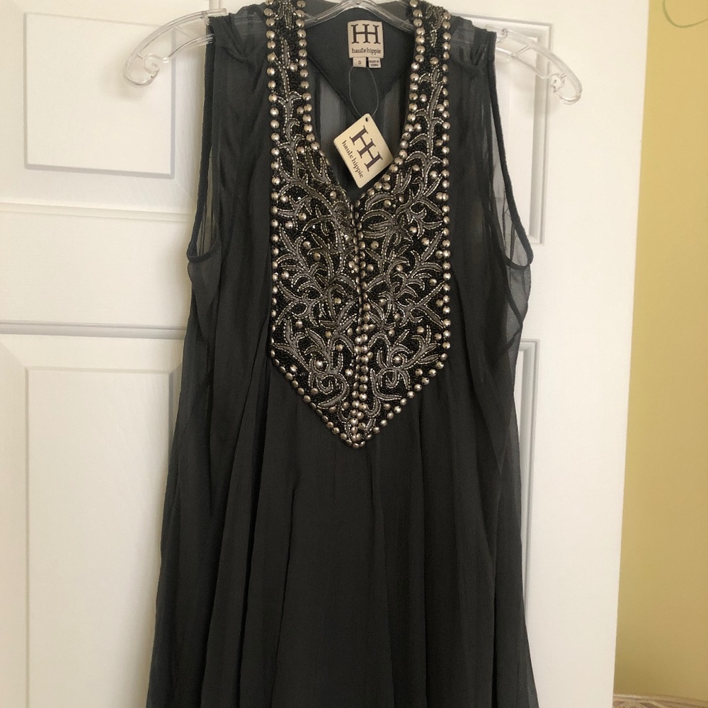 Haute hippie tunic silk